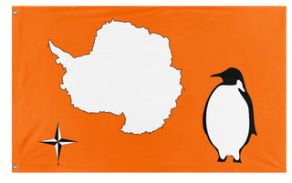 Proposed Antarctican flag (Joanne Cooper and Stefan Tucker)