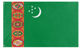 Turkmenistan flag (1992-1997)