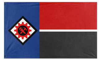 United Socialist Worker's Party of America flag (TheSlavWolfy)