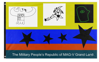 The Military Peoples Republic of MAGV Grand Land 3 flag (Mateo Alessandro Gomez-Villalta)