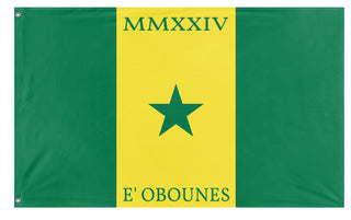 E' OBOUNES LANGUAGE flag (Bossatrino)