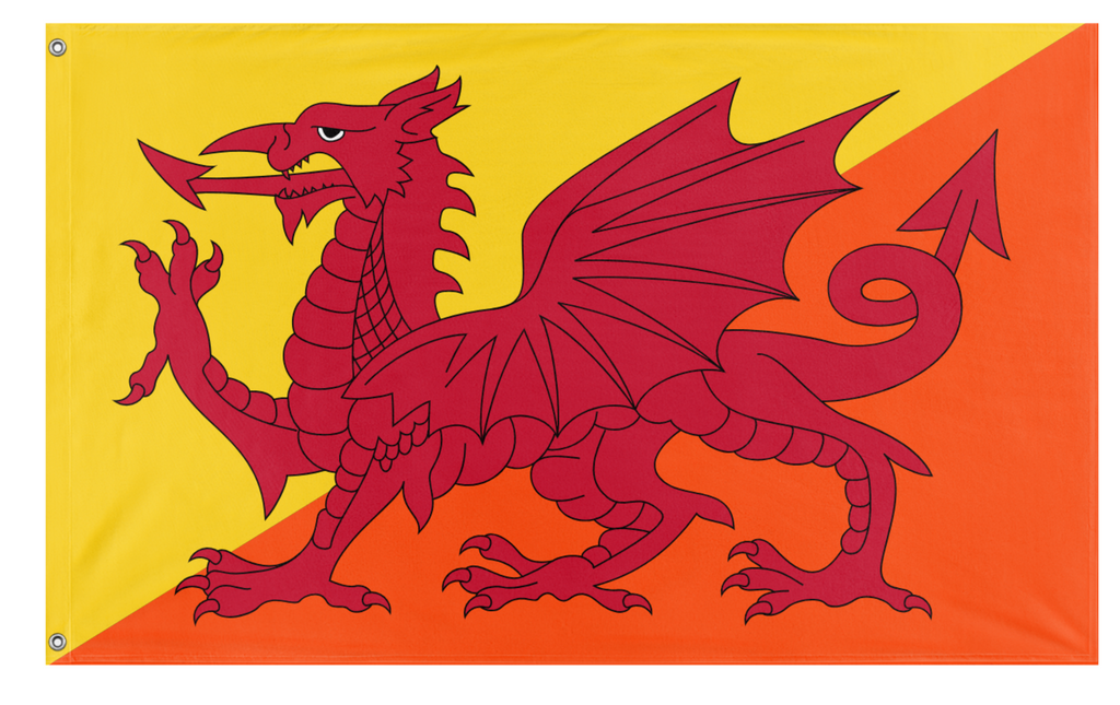 Dragon flag (fire) – Flagmaker & Print