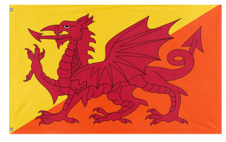 Dragon flag (fire)