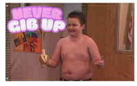 Never Gib Up flag (Victoria Metcalf)