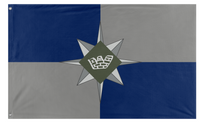 mural crown on compass rose flag (kaze)