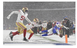 Josh Allen Diving flag (Brett)