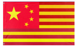 Chinese American heritage flag  flag (Donald Trump)