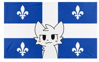 Boykisser Quebec (Embrasser de Garcon Quebec) flag (LynxSolstice)