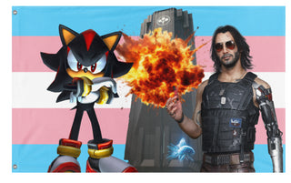 transgender hot topic wannabe flag (Bluegumballsonova)