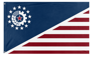 Libertarian Socialist USA flag (Zephyr Nuban)