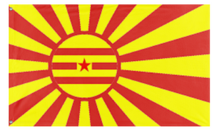 Vietnam under Japanese Empire flag (DT)