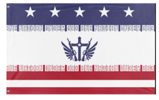 Holy American Militant Republic  flag (DT)