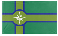 Kingdom of Norrlond flag (Gabon Pepper)