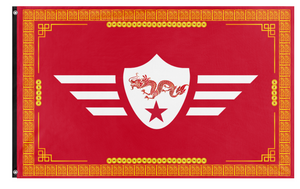 Paladonia air force flag (the ocean channel)