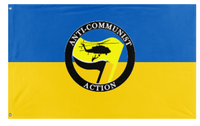 Anti-Communist Action Ukriane flag (DT )