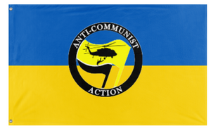 Anti-Communist Action Ukriane flag (DT )