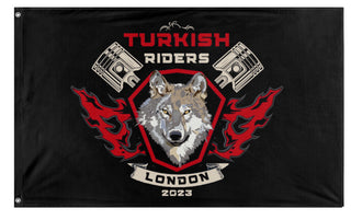 Turkish Riders  flag (Ltr)