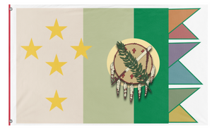 Oklahoma Nes State Flag Design 1 flag (Arlybit)
