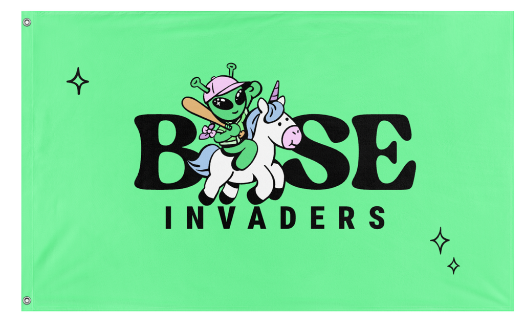 Base Invaders flag (Papa G) – Flagmaker & Print