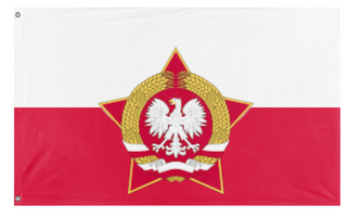 Peoples Republic of Poland flag (DT)