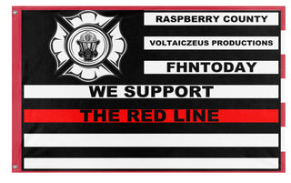 We Support The Red Line flag (Adam Williams)