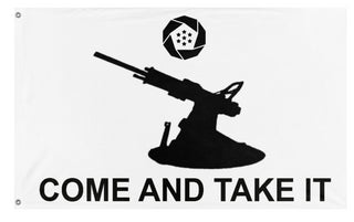Stonehenge Come and Take It (V2) flag (TheKingfish53)