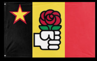 Peoples Republic of Belgum flag (DT)