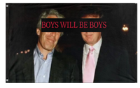 BOYS WILL BE BOYS flag (THESEUS)