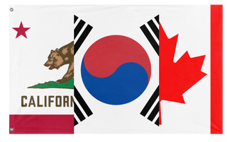 CaliforniaKoreaCanada flag (JK)