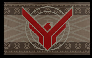 House Atreides (Fremen Version - Dune) flag (brandmorg)