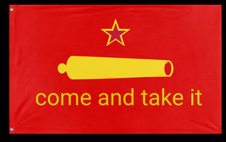 Communist Come and Take it  flag (DT)