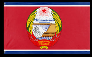Republic of  DPR Korea government  flag (North Korea )