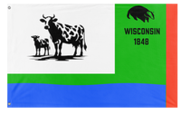 Wisconsin flag (Leo)