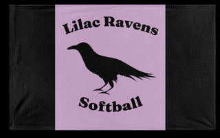 Lillac Ravens Softball Team flag (Porter) (Hidden)