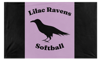 Lilac Ravens Softball Team flag (Porter)