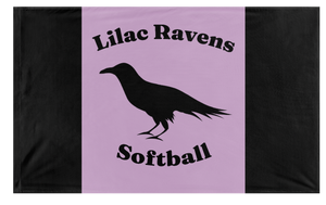 Lilac Ravens Softball Team flag (Porter)