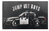 Jump out boys flag (Gus)