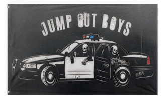 Jump out boys flag (Gus)