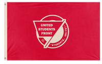 United Student Front against Oligarchism flag (United Students Front)