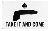 Take it and come flag (/)