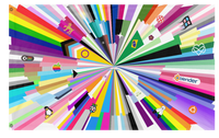 Tech Pride 2023 flag (K. D. Monteiro)