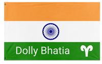 India Aries Birth Sign flag (Dolly)