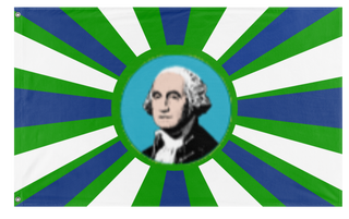 Japanese Pacific State of Washington flag (DT)