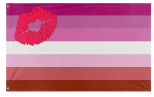 Lesbian Lipstick Flag (LGTBQ+)
