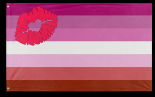 Lesbian Lipstick Flag (LGTBQ+)