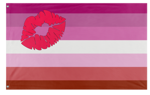 Lesbian Lipstick Flag (LGTBQ+)