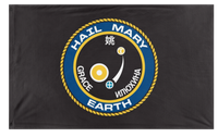 Project Hail Mary mission patch flag (Me)