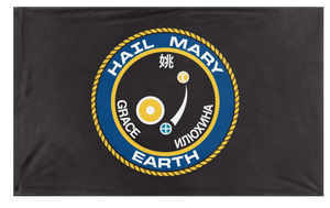 Project Hail Mary mission patch flag (Me)