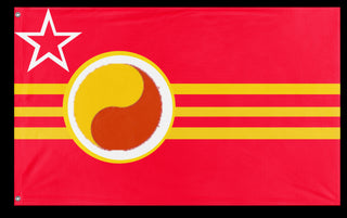 Peoples Republic  of Korea flag (DT)