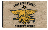 Fort Bend County SWAT flag (Sheriff's Office)